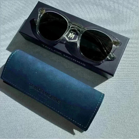 NWT Taylor Morris Eagle Sunglasses Crystal Green - Picture 4 of 5